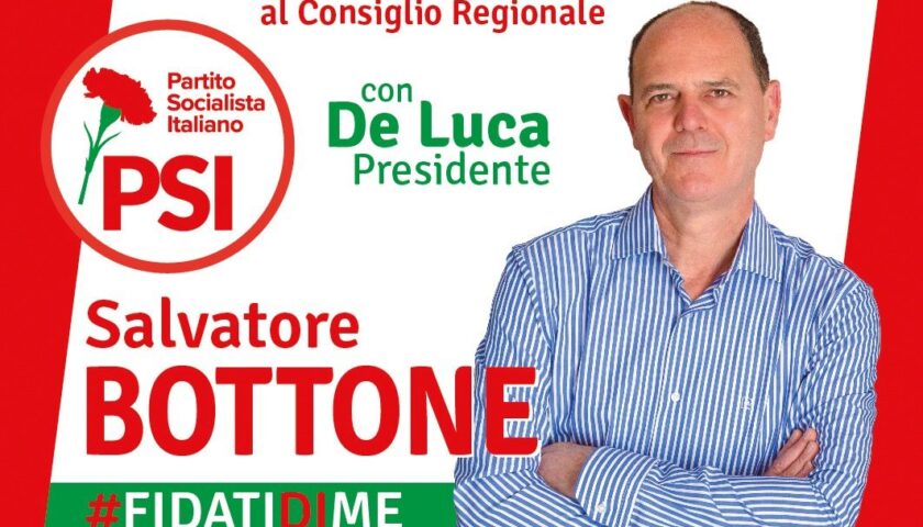 L Ex Sindaco Di Pagani Salvatore Bottone Candidato Alla Regione Con Il