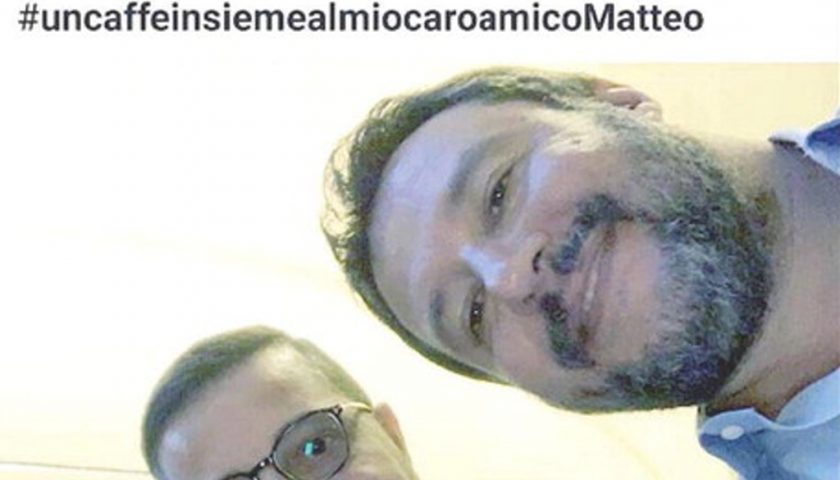 Il selfie di Salvini con figlio boss salernitano finisce alla Commissione Antimafia