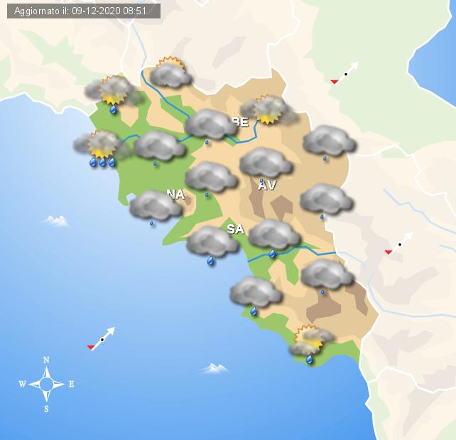 Meteo Domani, In Campania Tempo Instabile Con Pioggia E Temporali ...