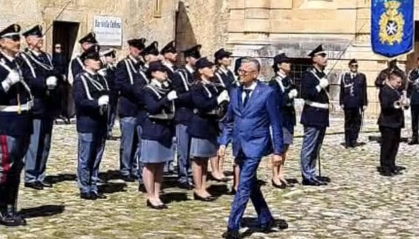 Polizia, festa per i 171 anni della Fondazione nella Certosa di Padula