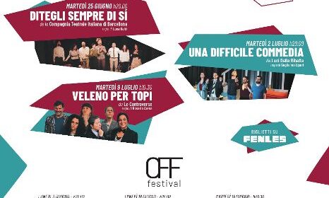 Torna il Festival del teatro Italiano di Barcellona ed è ancora una volta targato Salerno