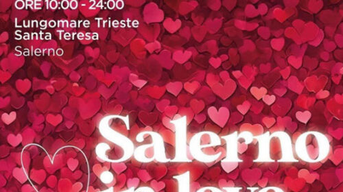 Salerno in love: “festeggiare San Valentino sul lungomare più bello d’Italia”